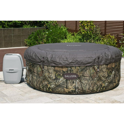 SaluSpa Mossy Oak Inflatable Hot Tub 2-4 Person Outdoor Spa!

-Brand new in the box 