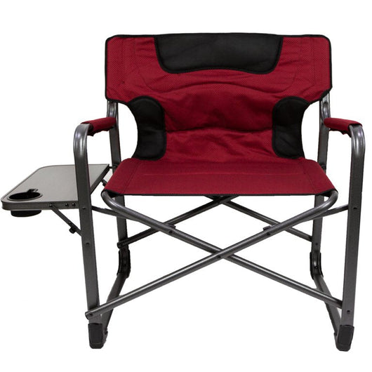 Ozark Trail XXL Camping Director Chair, Red! 

-Brand new
