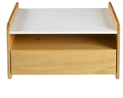 Solid Wood Floating Nightstand