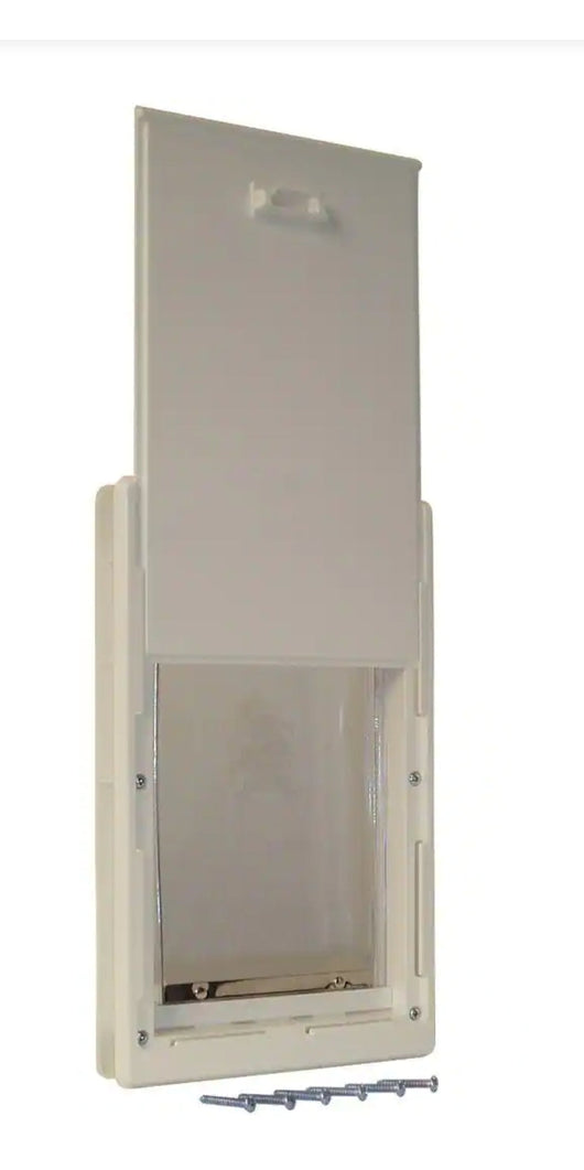 Ideal Pet 7 in. x 11.25 in. Medium Original Frame Dog and Pet Door!

-Brand new in the box 