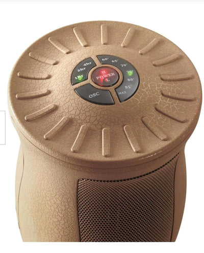 Designer Series 1500-Watt Electric Ceramic Oscillating Space Heater with Remote Control!

-Brand new in rhe box 
