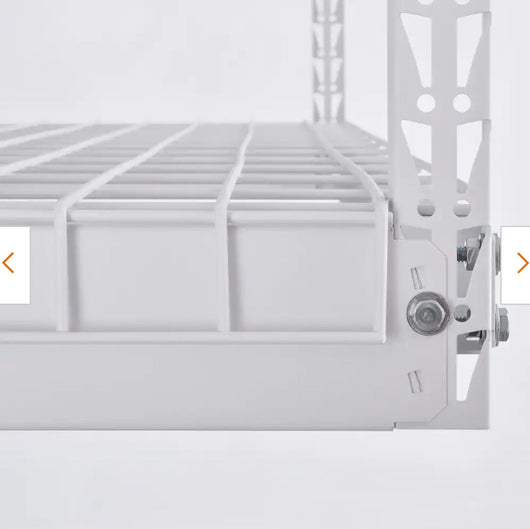 Husky Adjustable Height Overhead Ceiling Mount Garage Rack in White (42 in. H x 96 in. W x 48 in. D)!

-Brand new in the box
