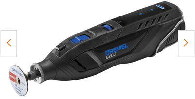 Dremel 8260 12VLi-Ion Variable Speed Cordless Smart Rotary Tool with Brushless Motor,5 accessories,3Ah Battery,Charger,Tool Bag!

-Brand new in the carry Case