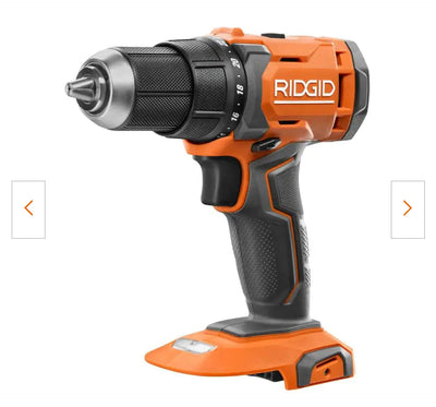Rigid 18V Cordless 1/2 in. Drill/Driver Kit with (1) 2.0 Ah Battery and Charger!

-Brand new in the carry Case
