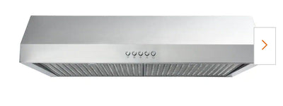 Visanni 30 in. W Under Cabinet Range Hood in Stainless Steel!

-Brand new in the box 