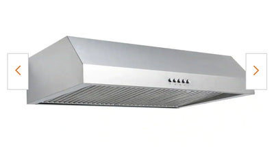 Visanni 30 in. W Under Cabinet Range Hood in Stainless Steel!

-Brand new in the box 