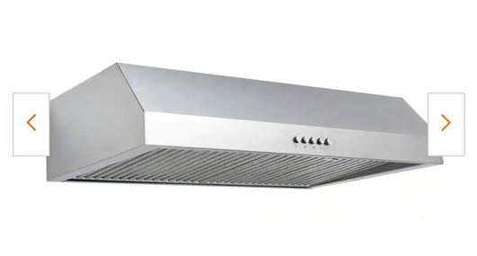 Visanni 30 in. W Under Cabinet Range Hood in Stainless Steel!

-Brand new in the box 