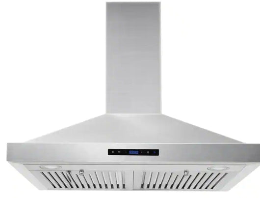 Vissani 30 in. W Convertible Wall Mount Range Hood with 2 Charcoal Filters in Stainless Steel!

-Brand new in the box 