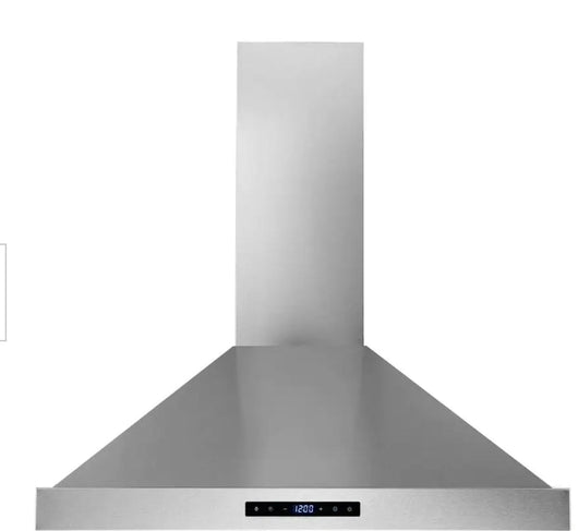 Vissani 30 in. W Convertible Wall Mount Range Hood with 2 Charcoal Filters in Stainless Steel!

-Brand new in the box 