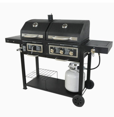 Blossomz Dual Fuel Comination Grill