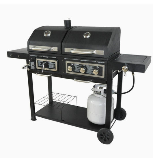 Blossomz Dual Fuel Comination Grill