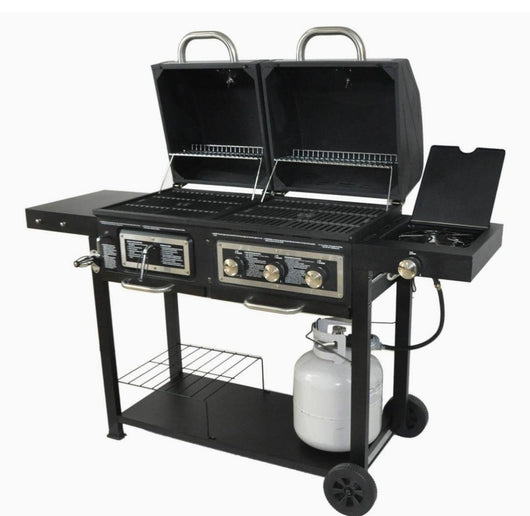 Blossomz Dual Fuel Comination Grill