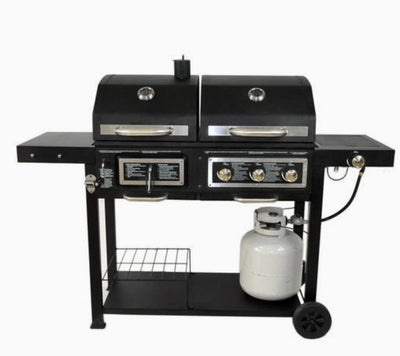 Blossomz Dual Fuel Comination Grill