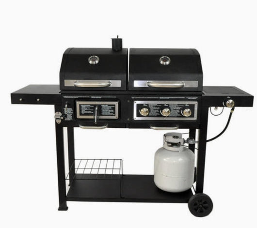 Blossomz Dual Fuel Comination Grill
