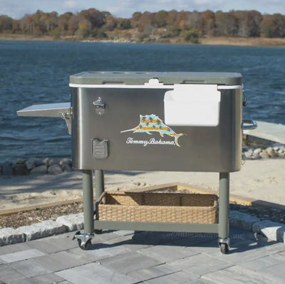 Tommy Bahama 100 Quart Stainless Steel Cooler!

-Brand new in the box 