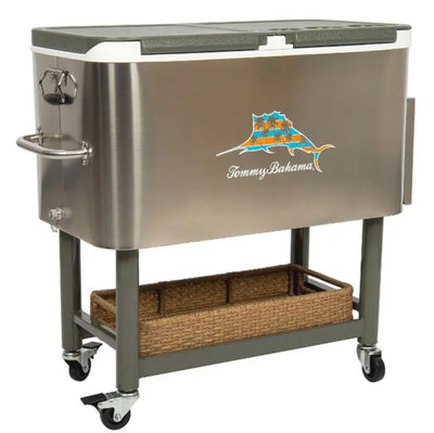 Tommy Bahama 100 Quart Stainless Steel Cooler!

-Brand new in the box 