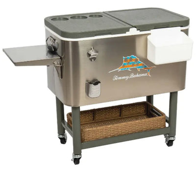 Tommy Bahama 100 Quart Stainless Steel Cooler!

-Brand new in the box 