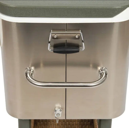 Tommy Bahama 100 Quart Stainless Steel Cooler!

-Brand new in the box 