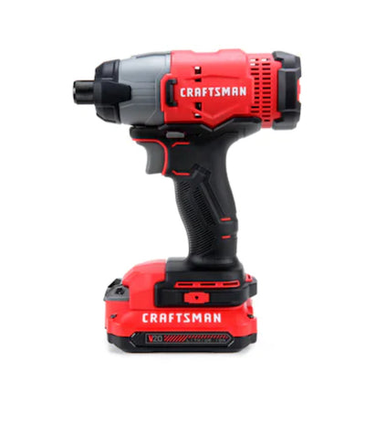 CRAFTSMAN  V20 2-Tool 20-Volt Max Power Tool Combo Kit with Soft Case (2-Batteries Included and Charger Included)!

-Brand new 