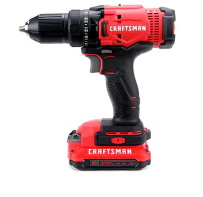 CRAFTSMAN  V20 2-Tool 20-Volt Max Power Tool Combo Kit with Soft Case (2-Batteries Included and Charger Included)!

-Brand new 