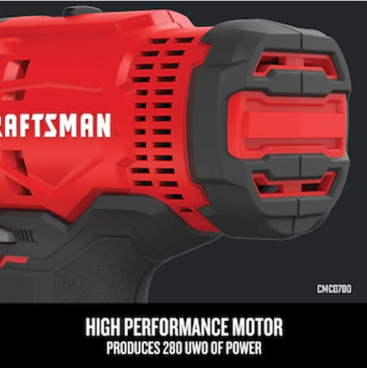 CRAFTSMAN  V20 2-Tool 20-Volt Max Power Tool Combo Kit with Soft Case (2-Batteries Included and Charger Included)!

-Brand new 