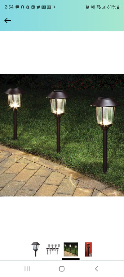 Smartyard Solar Pathlights 6 Pack