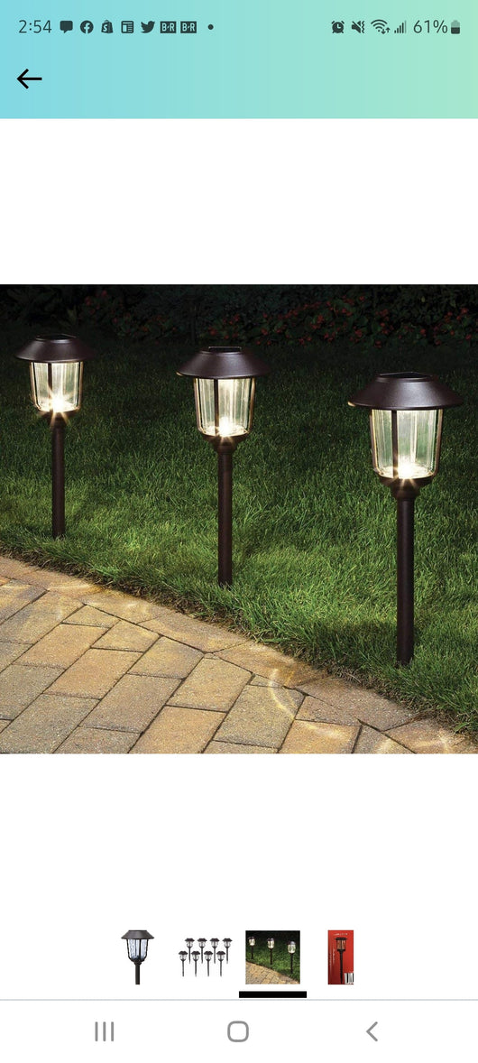 Smartyard Solar Pathlights 6 Pack