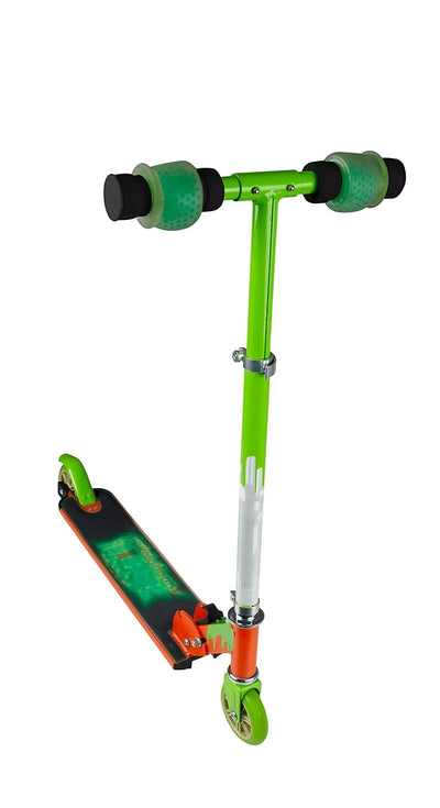 PlayWheels Slime 2 Wheel Folding Scooter