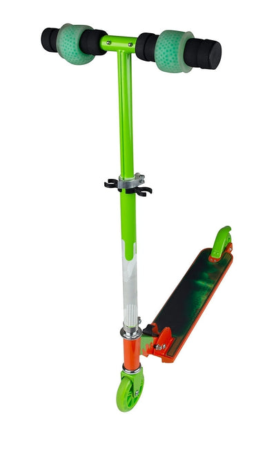 PlayWheels Slime 2 Wheel Folding Scooter