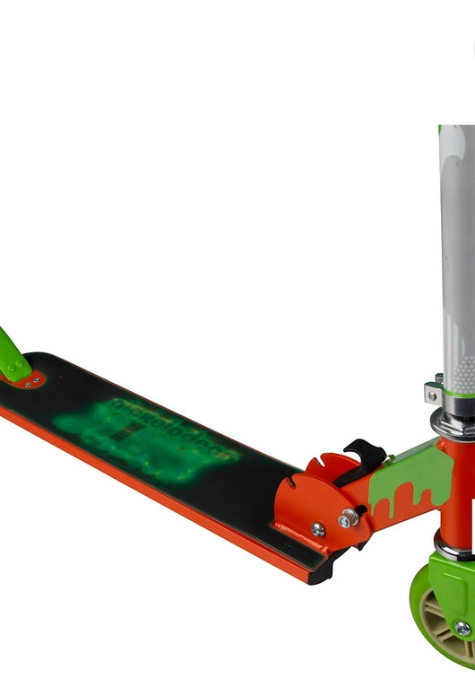 PlayWheels Slime 2 Wheel Folding Scooter