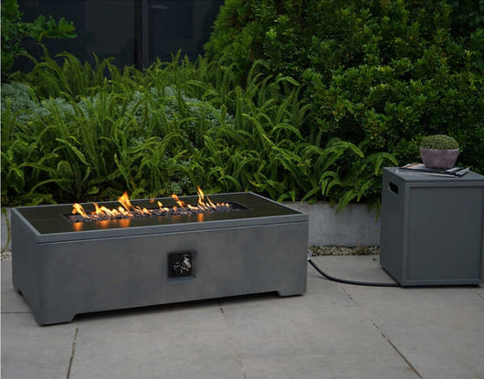 Bond Rectangle Faux Concrete Fire Pit with Tank Hideaway!

-Brand new in the box 