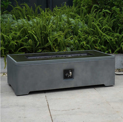 Bond Rectangle Faux Concrete Fire Pit with Tank Hideaway!

-Brand new in the box 