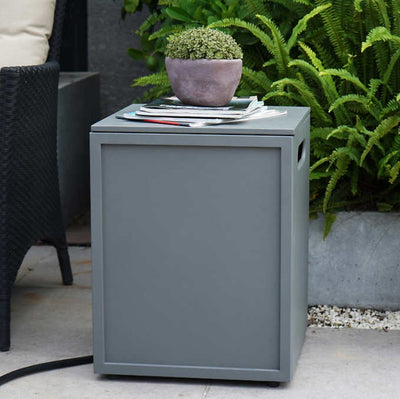 Bond Rectangle Faux Concrete Fire Pit with Tank Hideaway!

-Brand new in the box 