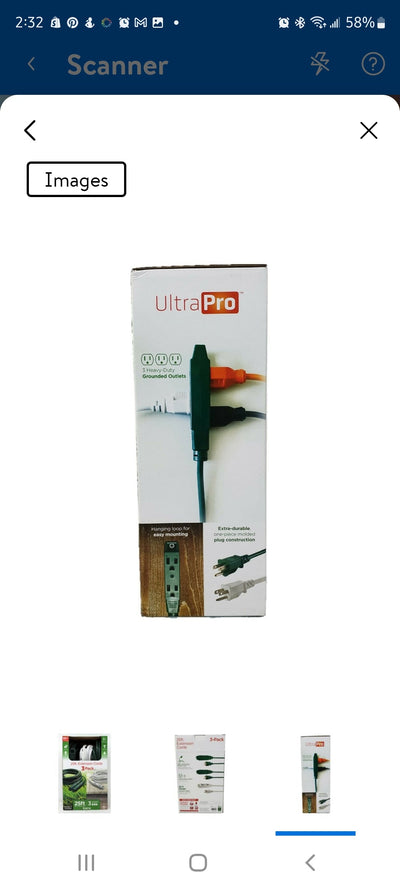 UltraPro 3 Pack Extension Cord