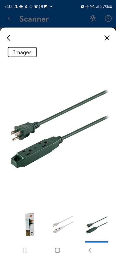 UltraPro 3 Pack Extension Cord