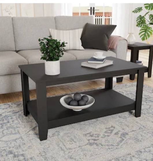 Brookside Elise Black Coffee Table- NEW IN BOX!!!