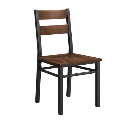 Better Homes & Gardens Bankston Dining Table, Mocha & Austen Dining Chairs Set of 4- Vintage Oak!

-Brand new and assembled 5Pc Set!