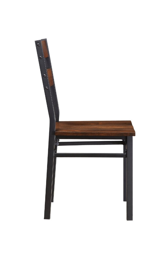 Better Homes & Gardens Bankston Dining Table, Mocha & Austen Dining Chairs Set of 4- Vintage Oak!

-Brand new and assembled 5Pc Set!