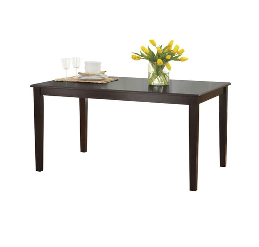 Better Homes & Gardens Bankston Dining Table, Mocha & Austen Dining Chairs Set of 4- Vintage Oak!

-Brand new and assembled 5Pc Set!