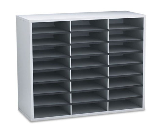 Fellowes 24-Compartment Literature Organizer, Letter Size
