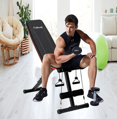 Adjustable weight bench