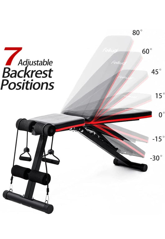 Adjustable weight bench