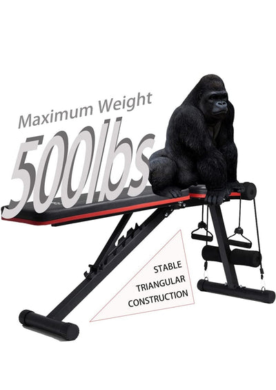 Adjustable weight bench
