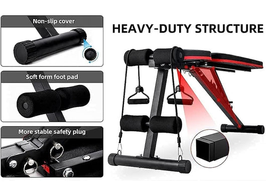 Adjustable weight bench