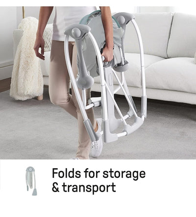 Ingenuity Compact Lightweight Portable Baby Swing