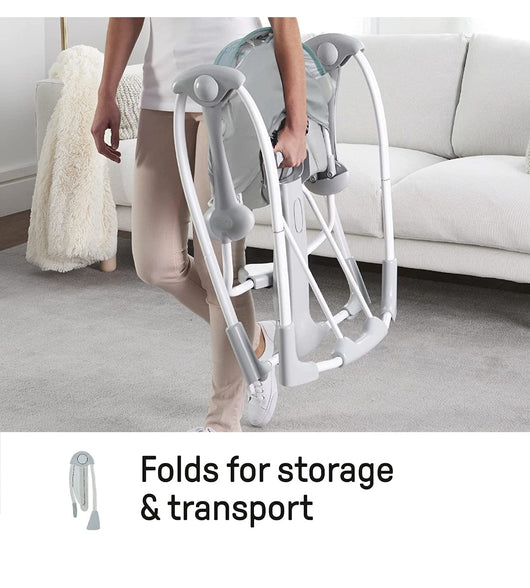 Ingenuity Compact Lightweight Portable Baby Swing