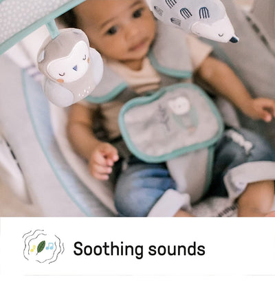 Ingenuity Compact Lightweight Portable Baby Swing