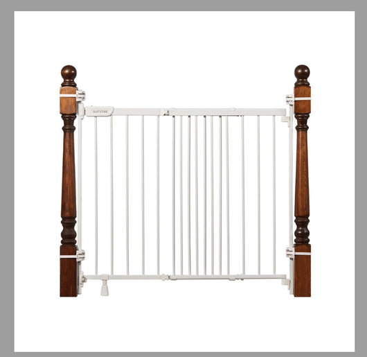 Summer Metal Banister and Stair Safety Baby Gate!! NEW IN BOX!!