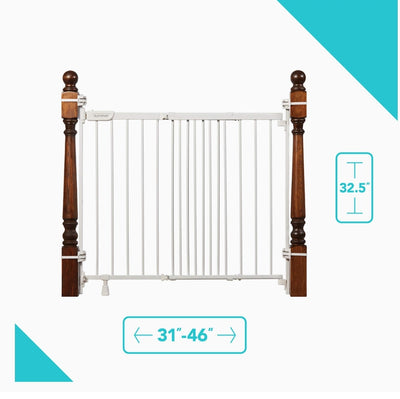 Summer Metal Banister and Stair Safety Baby Gate!! NEW IN BOX!!