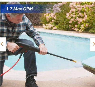 AR Blue Clean Universal Motor, 1600 PSI, Cold Water, Electric Pressure Washer, with Up to 1.7 GPM, BC111HS!

-Brand new in the box 